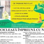 RECICLEAZĂ ÎMPREUNĂ CU NOI!