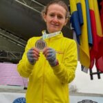 Liliana Dragomir, de la CSM Caransebeș, argint cu echipa României la Campionatul Balcanic de Cros