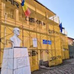 Continuă lucrările la clădirea Primăriei Constantin Daicoviciu